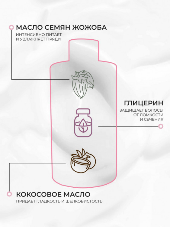 OLJE Кондиционер  глубокое увлажнение для любого типа волос, 450 мл в Красноярске