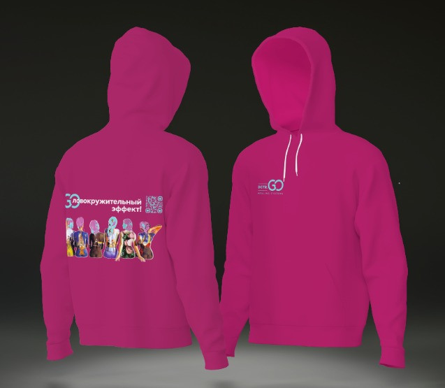 Худи с логотипом Dctr.Go в Красноярске