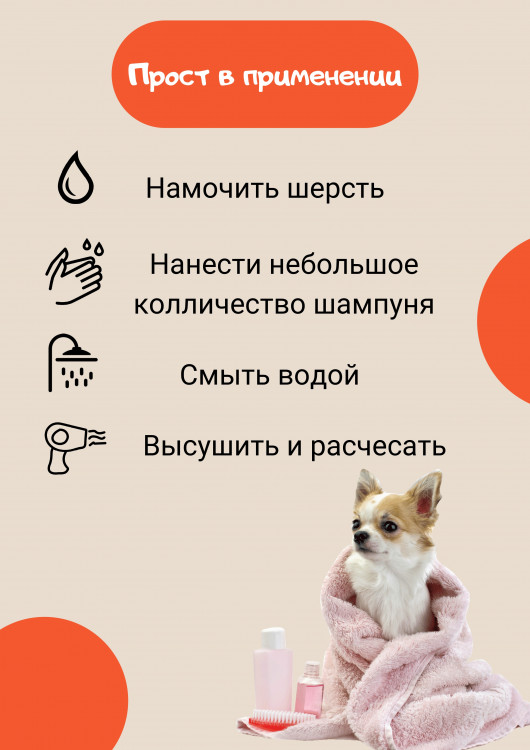 Dctr.Go Шампунь-бальзам для животных Sнampoo Therapy "Мультиуход" 1000 ml в Красноярске