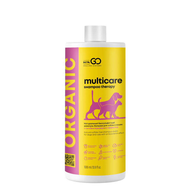 Dctr.Go Шампунь-бальзам для животных Sнampoo Therapy "Мультиуход" 1000 ml в Красноярске