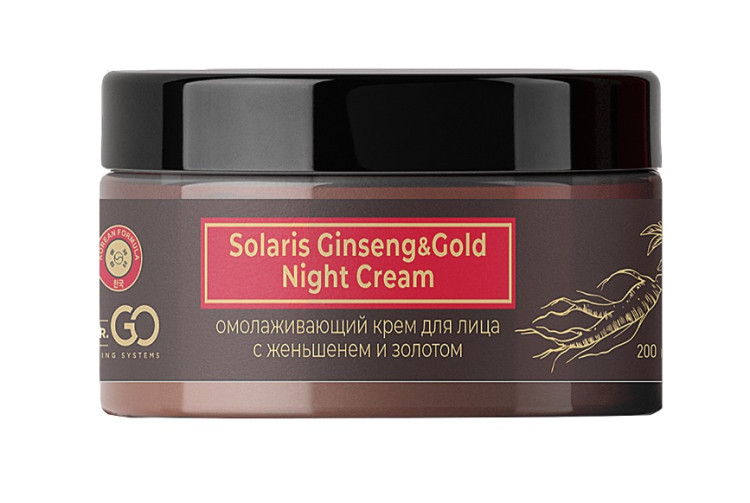 Омолаживающий крем для лица с корейским женьшенем и золотом 200 мл в Красноярске