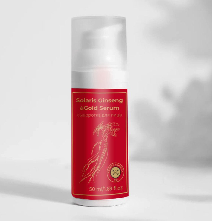 Сыворотка  для лица с корейским женьшенем и золотом 50 мл в Красноярске
